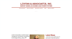 Desktop Screenshot of levitan.com